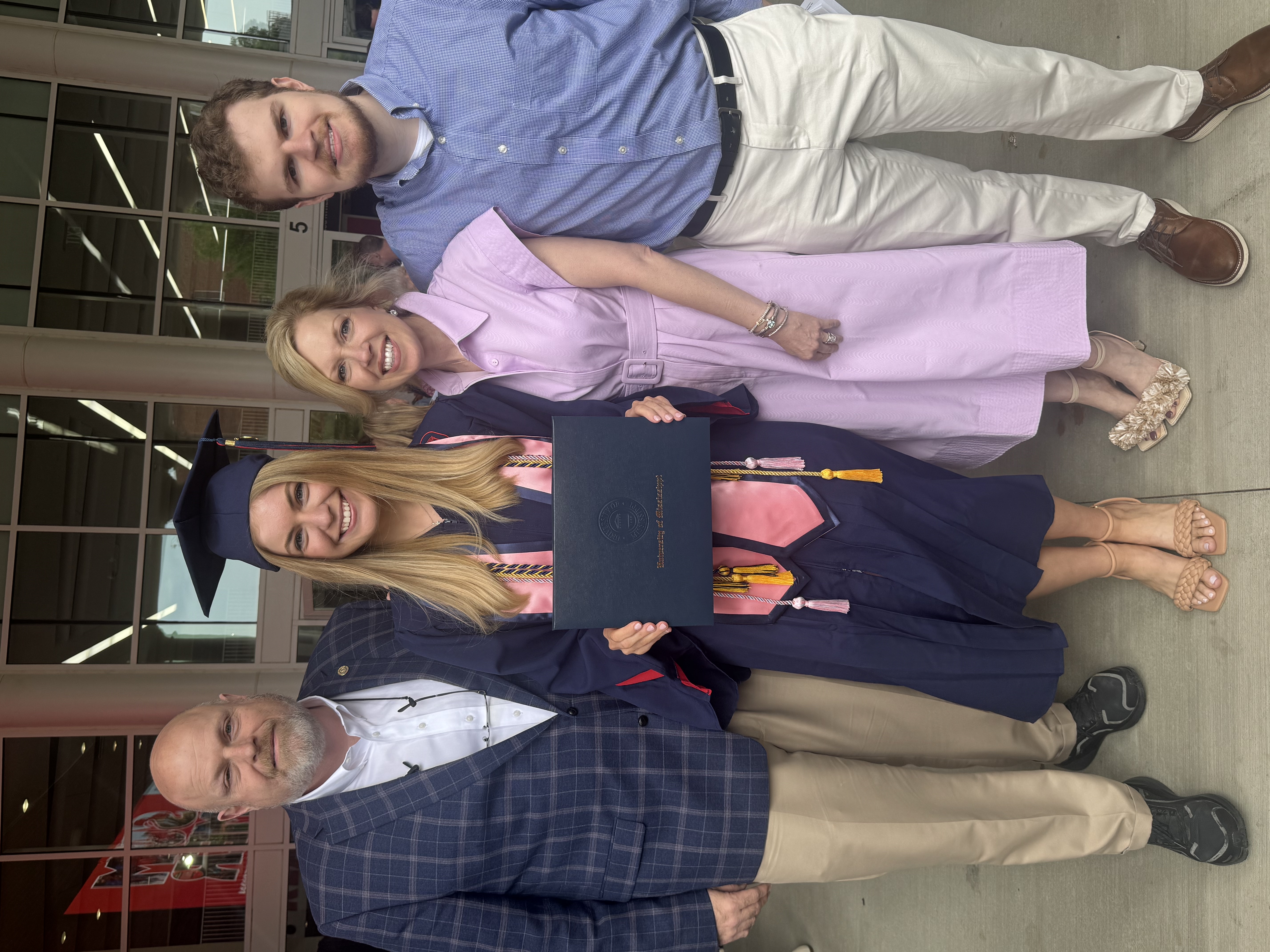 Jon Stevenson with his family